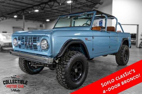 1977 Ford Bronco for sale at Collectible Motor Car of Atlanta in Marietta GA