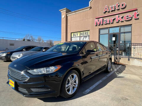 2018 Ford Fusion for sale at Auto Market in Oklahoma City OK