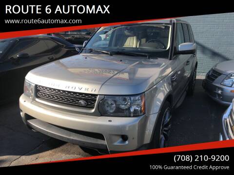 2010 Land Rover Range Rover Sport for sale at ROUTE 6 AUTOMAX in Markham IL