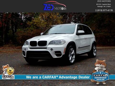 2013 BMW X5 for sale at Zed Motors in Raleigh NC