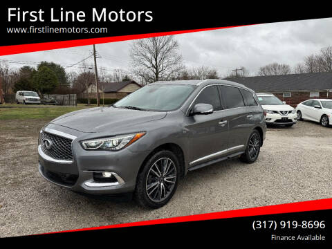 2020 Infiniti QX60 for sale at First Line Motors in Jamestown IN