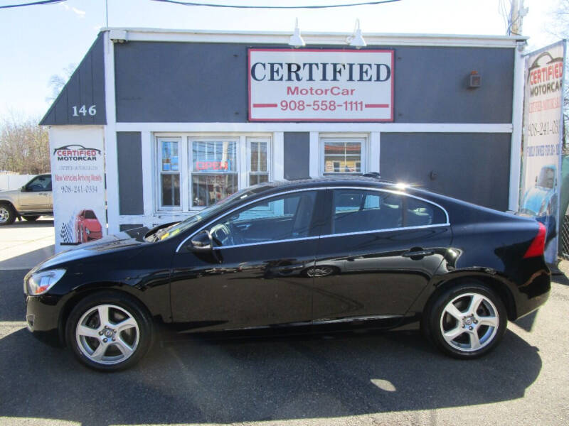 2013 Volvo S60 for sale at CERTIFIED MOTORCAR LLC in Roselle Park NJ