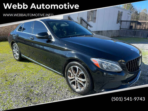 2016 Mercedes-Benz C-Class for sale at Webb Automotive in Maumelle AR