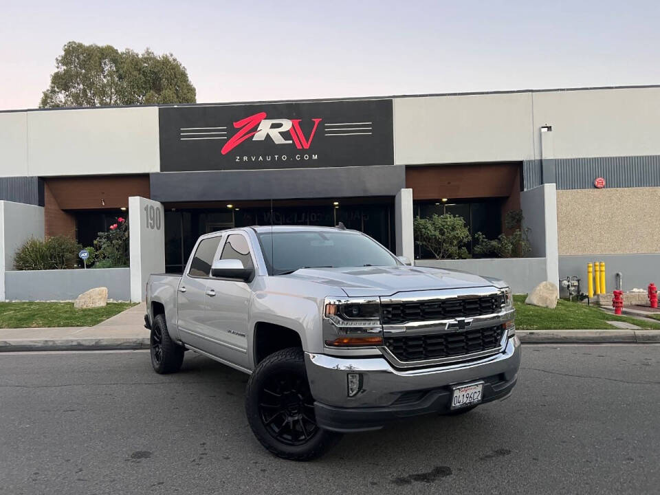 2017 Chevrolet Silverado 1500 for sale at ZRV AUTO INC in Brea, CA