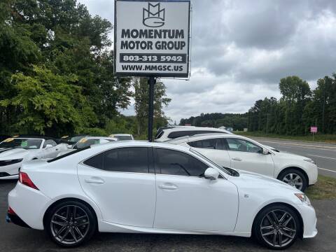2015 Lexus IS 350 for sale at Momentum Motor Group in Lancaster SC