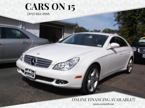 2007 Mercedes-Benz CLS for sale at Cars On 15 in Lake Hopatcong NJ