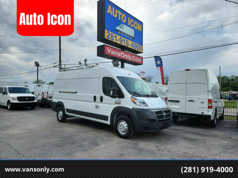 2016 RAM ProMaster for sale at Auto Icon in Houston TX