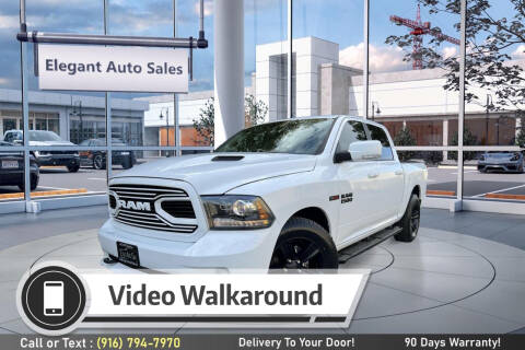 2018 RAM 1500 for sale at Elegant Auto Sales in Rancho Cordova CA