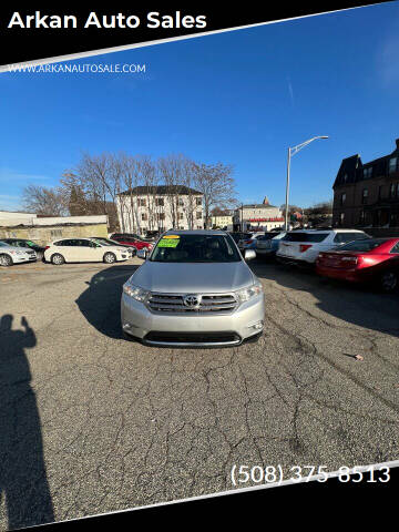 2013 Toyota Highlander for sale at Arkan Auto Sales in Worcester MA