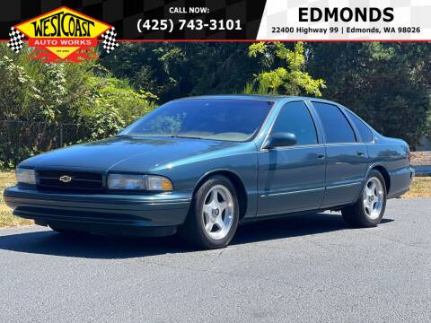 1996 Chevrolet Impala for sale at West Coast Auto Works in Edmonds WA