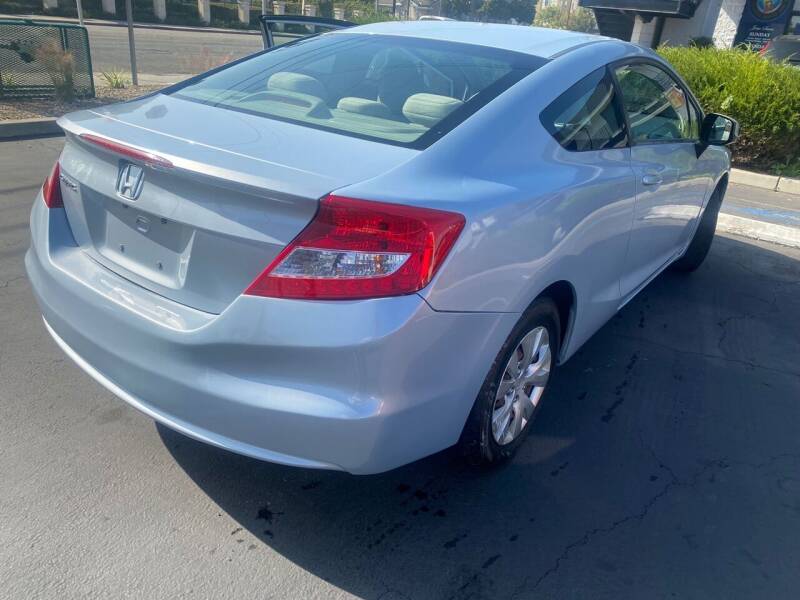 2012 Honda Civic for sale at Bell Auto Inc in Long Beach CA