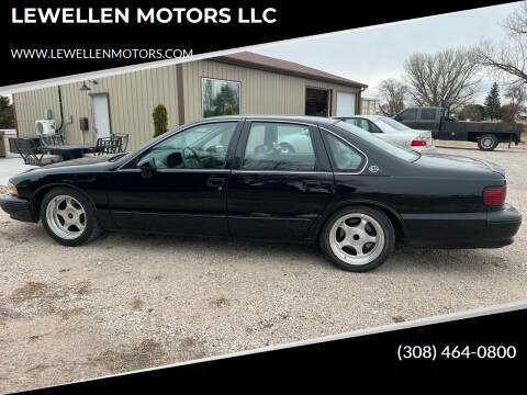 1994 Chevrolet Impala for sale at LEWELLEN MOTORS LLC in Lewellen NE