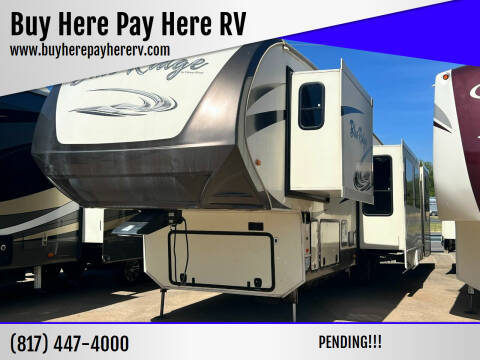 2018 Forest River Blue Ridge-BH 3720BH for sale at Buy Here Pay Here RV in Burleson TX