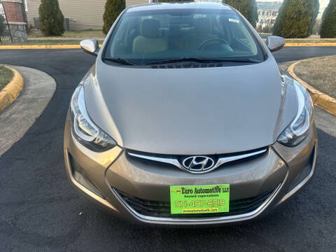 2014 Hyundai Elantra for sale at Euro Automotive LLC in Falls Church VA