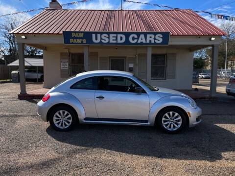 2014 Volkswagen Beetle for sale at Paw Paw's Used Cars in Alexandria LA