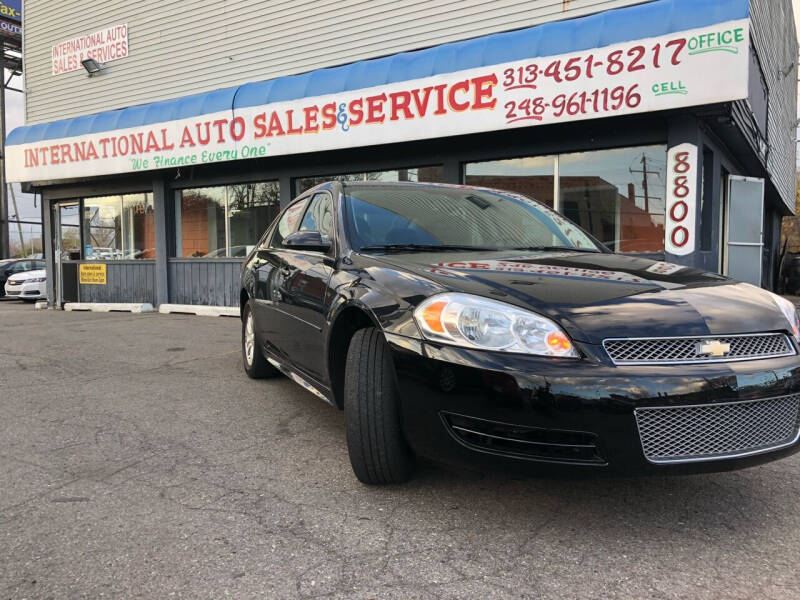 2012 Chevrolet Impala for sale at International Auto Sales and Service in Detroit MI