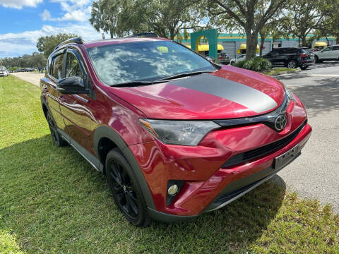 2018 Toyota RAV4 for sale at FLORIDA CAR TRADE LLC in Davie FL