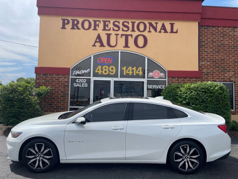 2017 Chevrolet Malibu for sale at Professional Auto Sales & Service in Fort Wayne IN