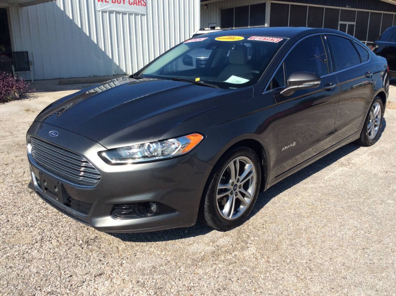 2015 Ford Fusion Hybrid for sale at SPRINGTIME MOTORS in Huntsville, TX