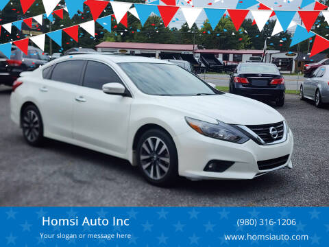 2016 Nissan Altima for sale at Homsi Auto Inc in Kannapolis NC