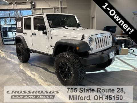2017 Jeep Wrangler Unlimited for sale at Crossroads Car & Truck in Milford OH