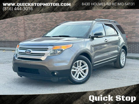 2013 Ford Explorer for sale at Quick Stop Motors in Kansas City MO