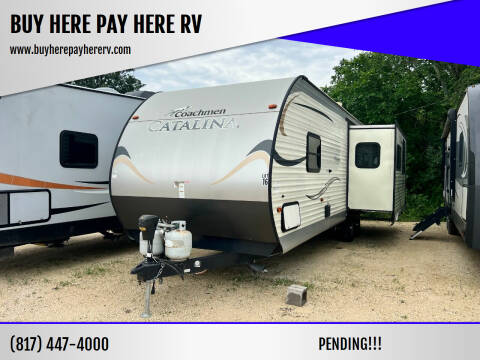 2015 Coachmen Catalina 23RKS for sale at BUY HERE PAY HERE RV in Burleson TX
