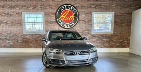 2017 Audi A4 for sale at Atlanta Auto Brokers in Marietta GA