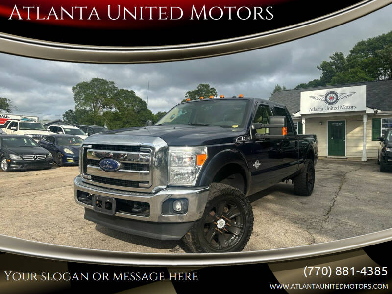 2015 Ford F-350 Super Duty for sale at Atlanta United Motors in Jefferson GA