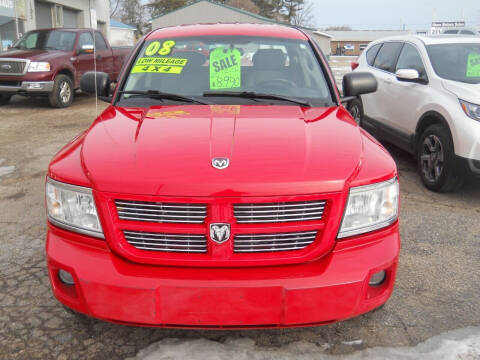 2008 Dodge Dakota for sale at Shaw Motor Sales in Kalkaska MI