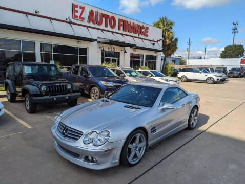 2003 Mercedes-Benz SL-Class for sale at EZ Auto Finance in Houston TX