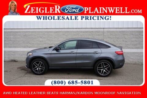 2017 Mercedes-Benz GLE for sale at Zeigler Ford of Plainwell- Jeff Bishop in Plainwell MI