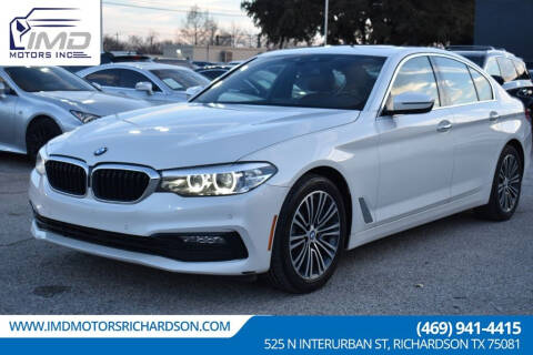 2018 BMW 5 Series for sale at IMD Motors in Richardson TX