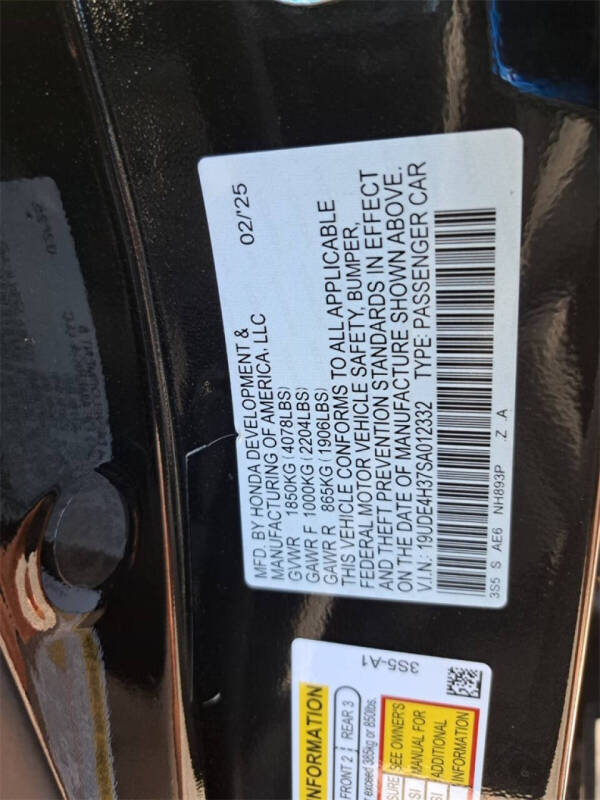 2025 Acura Integra w/A-SPEC