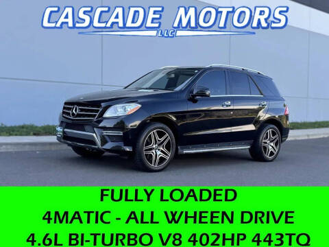 2013 Mercedes-Benz M-Class ML 550