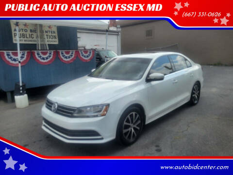 2017 Volkswagen Jetta for sale at PUBLIC AUTO AUCTION ESSEX MD in Essex MD