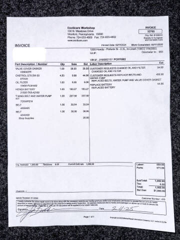 1993 Honda Prelude Si