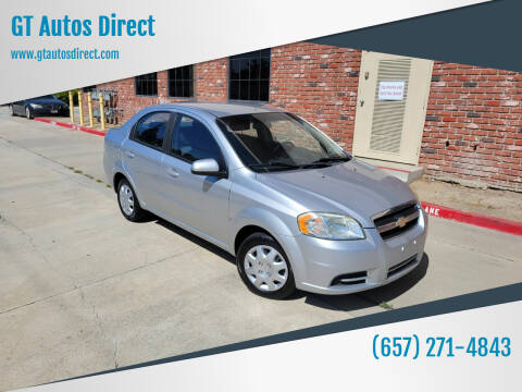 2009 Chevrolet Aveo for sale at GT Autos Direct in Garden Grove CA