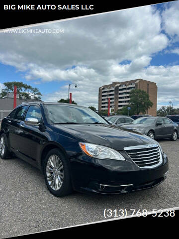 2012 Chrysler 200 for sale at BIG MIKE AUTO SALES LLC in Lincoln Park MI