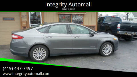 2014 Ford Fusion Hybrid for sale at Integrity Automall in Tiffin OH