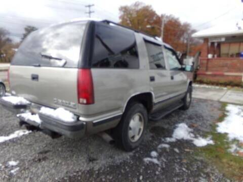 1999 Chevrolet Tahoe for sale at English Autos in Grove City PA