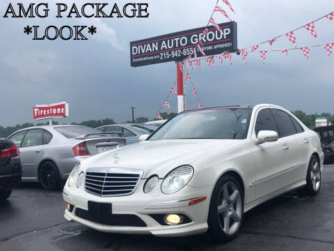 2009 Mercedes-Benz E-Class for sale at Divan Auto Group in Feasterville Trevose PA