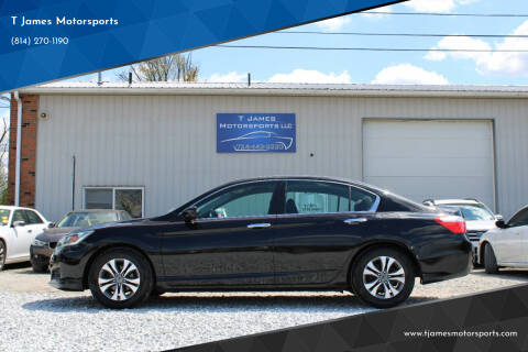 2013 Honda Accord for sale at T James Motorsports in Gibsonia PA