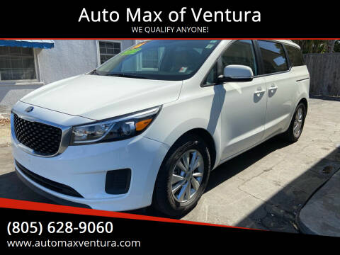 2016 Kia Sedona for sale at Auto Max of Ventura - Automax 3 in Ventura CA