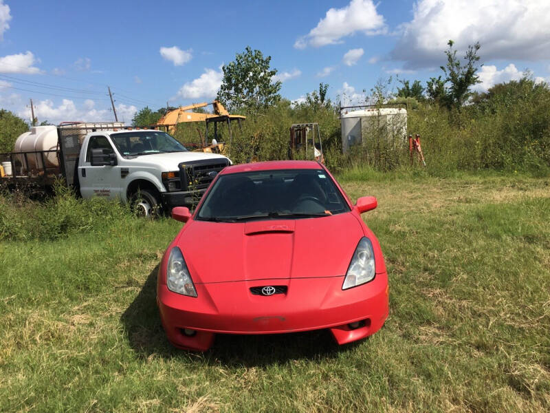 2002 Toyota Celica for sale at COUNTRY MOTORS in Houston TX