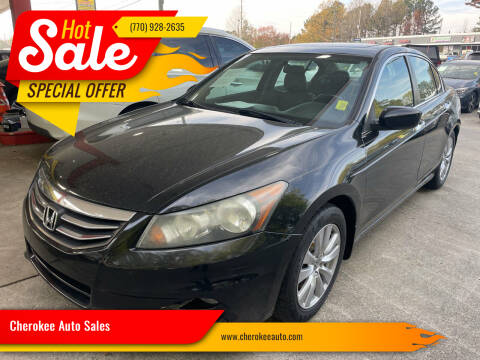 2012 Honda Accord for sale at Cherokee Auto Sales in Acworth GA