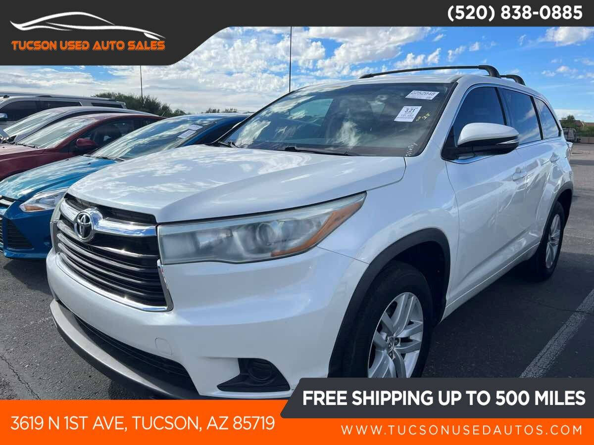 Toyota Highlander For Sale In Tucson Az Carsforsale Com