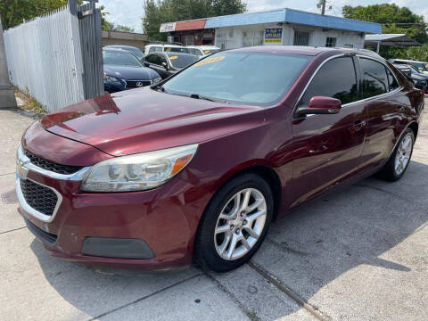 2015 Chevrolet Malibu for sale at Plus Auto Sales in West Park FL