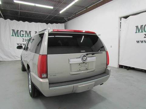 2009 Cadillac Escalade ESV for sale at MGM Auto in San Antonio, TX