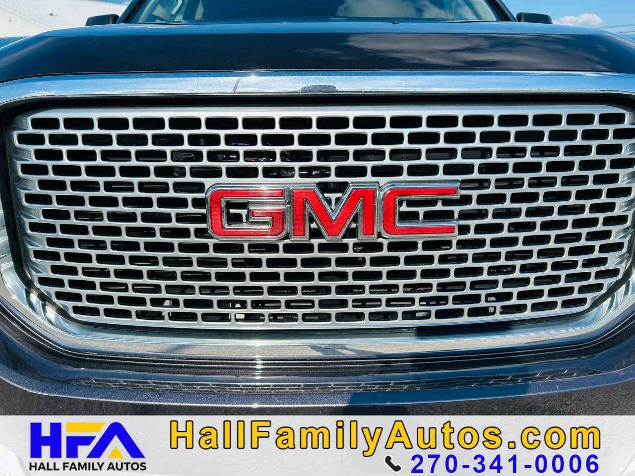 Gray 2017 GMC Yukon Denali 4x2 Denali 4dr SUV 45